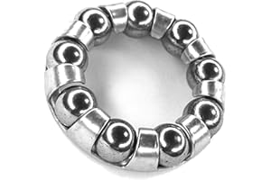 CYCLINGCOLORS Roulement Cage à Billes de Pédalier Vélo VTT Ville BMX Vintage, 9 Billes 1/4"