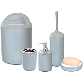 Primanova LİMA XL KROM DEKORLU BANYO SETİ/GRİ