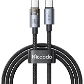 Mcdodo Ca-5580 Type-C TO Type-C 100W 1.2M Hızlı Şarj VE Data Kablosu 1,2M Siyah
