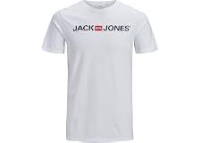 Jack & Jones Mens Jjecorp Logo Tee Ss Crew Neck Noos Slim Fit T-Shirt