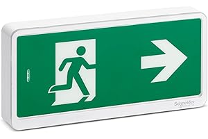 Schneider Electric - Exiway Light Bloc de secours Evacuation IP42 SATI - OVA59110