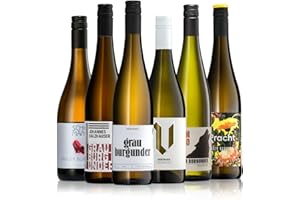 ‎GEILE WEINE GEILE WEINE Weinpaket GRAUBURGUNDER (6 x 0,75) Probierpaket mit Grauburgunder aus Deutschland
