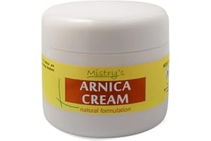 THE HOUSE OF MISTRY Mistry's Arnica Cream 50g - Soothing & Relieving, Ideal for Sporting Injuries, Swelling, Bruising, Aches and Pains - Additive Free, Vegan,