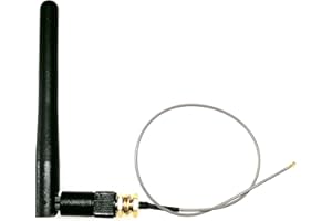 H-2 TECHNIK 2.4G 3dBi Antenna+20cm IPEX-4(MHF4) to SMA Female/Buchse - e.g. Intel 7260/7265/8260/EM906/AC9560 Card