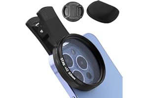 TEUENA 52mm CPL Filter, Universell Handykamera CPL Filter Objektivset für Handykamera, Filter für für iPhone 14, 13, 12, 11, Samsung BLU, Motorola, Xiaomi und andere Smartphones