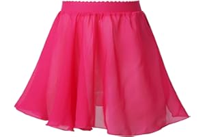 Alvivi Falda Corta de Danza Ballet para Niña Falda Gasa de Danza Moderna Falda de Maillot Baillot Disfraz Bailarina Niña 3-16 años