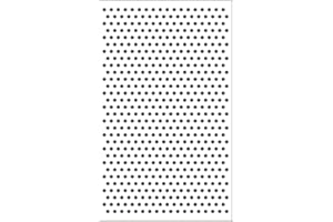 Vaessen Creative Prägefolder Punkte, 7, 6 x 12, 7 cm, Durchsichtig