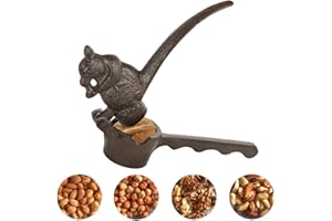DIBOR Nutcracker Heavy Duty Novelty Squirrel Pecan Walnut Plier Opener Tool