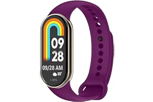 OcioDual Zapasowy pasek kompatybilny z Xiaomi Mi Band 9 y Mi Band 8, silikonowa bransoletka zastępcza, pasek do inteligentnego zegarka, smartwatch, miękka elastyczna sportowa, oddychająca guma