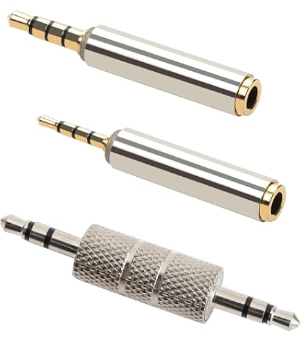 Adattatore Audio Da 3,5 Mm Maschio A 2,5 Mm Femmina – Cavo AUX Con Contatti Placcati Oro