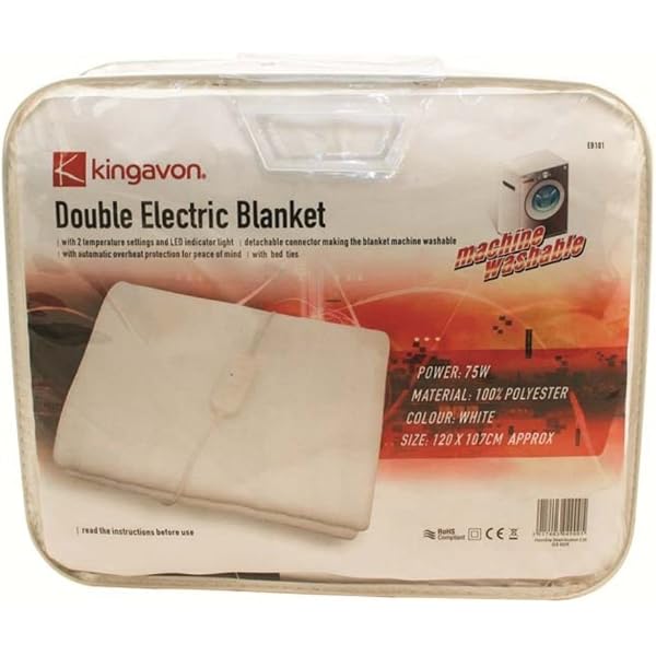 Fine Elements Double Heated Electric Under Blanket with Detachable  Controller by groundlevel.co.uk : Amazon.co.uk: Health u0026 Personal Care