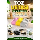 Toz Ustası Nemli Silgi S&uuml;nger, &Ccedil;ok Fonksiyonlu Temizleme, Mobilya, Ara&ccedil; İ&ccedil;i, Mutfak ve Cam i&ccedil;in, 3 Adet