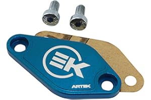 MOTODAK obturateur pompe a huile 50 a boite artek pour minarelli 50 am6-derbi 50 senda, gpr bleu