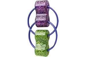 Pipicat Fidget Toy Fidgets Chaîne, Jouet Anti-Stress en Métal et Silicone, Réducteur de Stress et d'Anxiété, 4x7cm, Métallique, Pour Tous les Ages