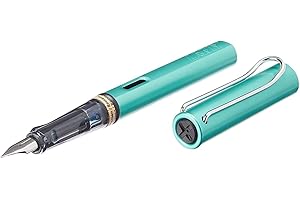 Lamy Al Star Fountain Pen - Blue/Green Fine (L32F)