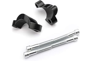 ‎AREYOURSHOP Areyourshop Lenkererhöhung für Sportster XL1200X Forty Eight 48 10-18, 2,5 cm, Schwarz