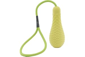 Ancol Jawables Skittle Tugger Dog Toy Lightweight Floatable Interactive Outdoor Retrieval Playing Tugging Strong Durable Fun Pet Puppy Swim Fetch Toy