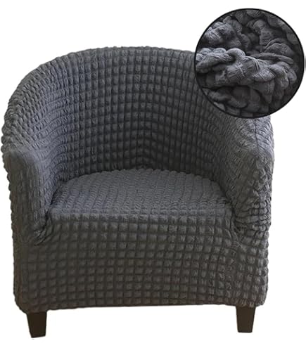 comfortly | Hoes voor Mellby fauteuil, vervangende hoes, zware 3-delige hoes, huisdieren en vlekbestendig, duurzame nano-tech stof, gemakkelijk schoon te maken en te vervangen (kasjmiermengsels