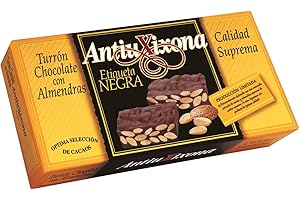 Antiu Xixona Turrón De, Chocolate Con Almendras, 200 Gramo