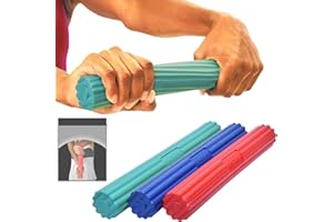 ‎DMOOSE FITNESS DMoose Flex Tennis-Ellenbogenstange für Physiotherapie, Verbesserung der Griffkraft, Hand- und Unterarmstärker, für Golfer, Reha, Sehnenscheidenentzündung, Verletzungserholung, Reha-Ausrüstung, Widerstandstraining