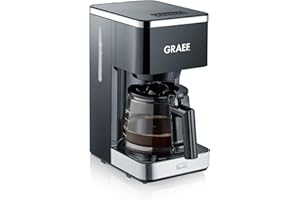 GRAEF. Graef Ekspres do kawy FK 402 ze szklanym dzbankiem, czarny