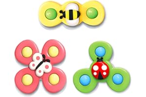 Zayin przyssawka Spinner zabawki zabawki sensoryczne zabawki dla wczesnych uczniów ciekawe dla ulga w stresie prezenty przeciwlękowe 3 sztuk/zestaw (Owady)