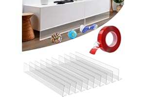 iKALULA 11 Stück Spielzeugblocker für Möbel, Spielzeugblocker Couch, Transparente Spielzeugblocker, Spielzeug Blocker Unter Sofa mit Klebeband für Sofa Bett, Haustier-Prallplatte(40cm*8cm)