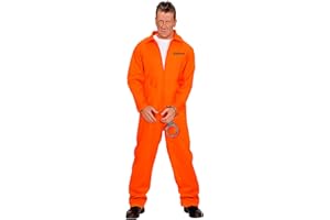 FALKSSON W WIDMANN MILANO Party Fashion - Costume Prisonnier, Détenu, Détenu, Criminel, Costumes de carnaval