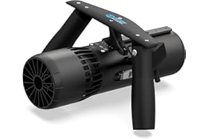 OMPHOBBY EDGE K5 Underwater Scooter for Scuba Driving Snorkeling, 50M Waterproof, 60 Minutes Endurance, 3-Speed Sea Scooters with action camera Mount, Water Sports Swimming Pool for Adults