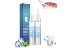 HOLIBAO Gum Shield Therapy Gel, Gum Repair Treatment Gel, Dentizen Gum Therapy Gel, Teeth Whitening Essence Pen, Deeply Cleaning Gums, Enhances Overall Gum Health (2pcs)