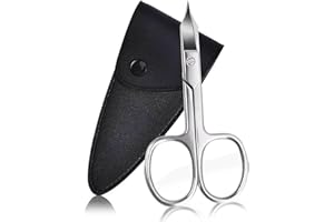 CIOMILIARO Tijeras de uñas, tijeras, tijeras de manicura, tijeras de piel, adecuadas para la mano izquierda y la derecha