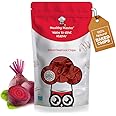 HEALTHY MASTER Baked Beetroot Chips 200g | Crispy, Tasty, High Protein Snack | Gluten-Free, High Dietary Fiber | Healthy Chips & Snacks for Kids, Adults | Baked Snacks for Healthy Munching