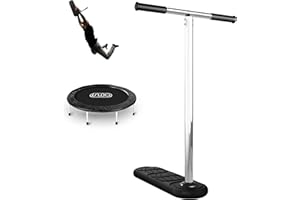 IN DO THE TRICK SCOOTER The Indo Trick Scooter - Stunt Scooter for Teens, Kids and Adults - Trampoline Scooter to Practice Pro Scooter Tricks - Indoors and Outdoors Scooter - Professionals and Beginners