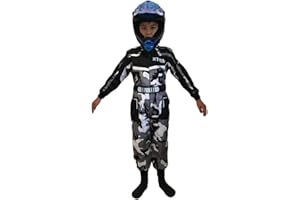 XTRM Junior Motocross Kids Kart Suit Child Quad Bike MX Off Road Go-Karting Enduro Child ATV Sports Overalls Racing One Piece Suits