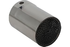 JFG RACING Motorrad Auspuff Schalldaempfer,DB Killer 47mm Außendurchmesser x 68mm Länge, Edelstahl Universeller DB Killer Motorrad Schalldämpfer Auspuffrohr