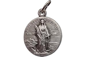 I G J MEDAGLIA DI SANTA FILOMENA DI ROMA (VERGINE E MARTIRE) - LE MEDAGLIE DEI SANTI PATRONI -100% MADE IN ITALY