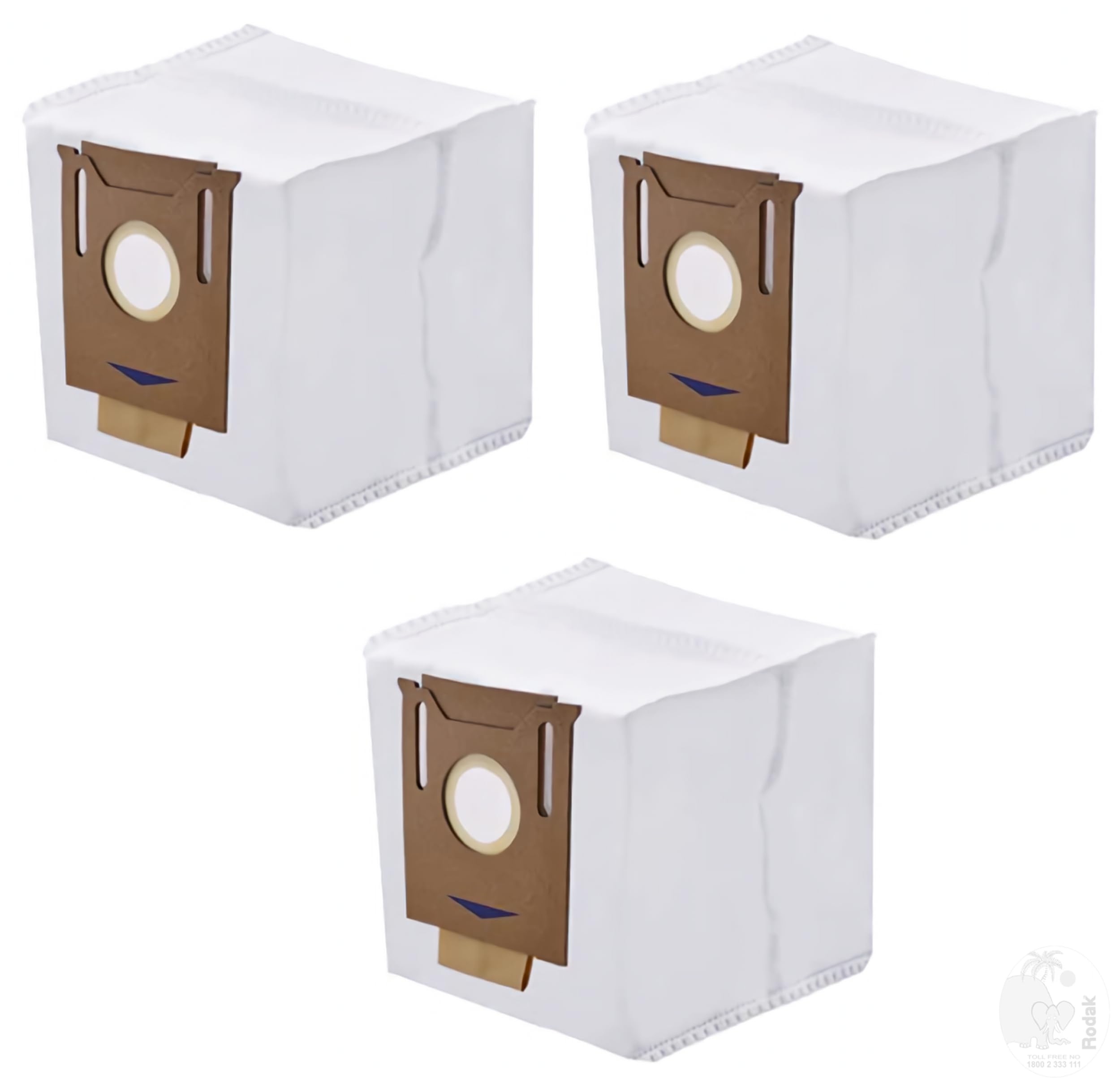 RODAK 3 Replacement Dust Bags: The Ultimate Solution for Ecovacs Deebot N8/N8 Pro/T8 N10/N10 Plus Series Robot Vacuum Cleaners