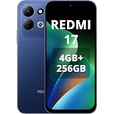 XIAOMI Redmi 17 4 + 256GB Blue | Display 6.9" 120Hz, MediaTek Helio G91-Ultra Processor, Dual 50MP AI Camera, 7500mAh Battery
