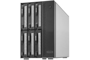 TERRAMASTER D6-320 Carcasa para Disco Duro Externo - USB 3.2 Gen2 10Gbps Type-C HDD Storage Hot Swappable Plug and Play (sin Disco)