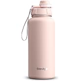 Stevig 1 Hand Leak-Proof Sealed Steel Thermos 1000 Ml Icy Pink ST-219