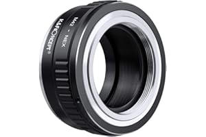 K&F CONCEPT M42 to NEX Lens Mount Adapter, for M42 Screw Mount Lens and Compatible with Sony Alpha E-Mount Cameras