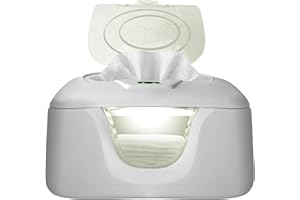 GOGO PURE Baby Wet Wipes Warmer, Dispenser, Holder and Case - with Easy Press On/Off Switch, Only Available at Amazon