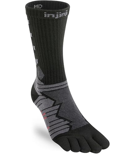 Chaussettes à orteils Ultra Run Mini-Crew Coolmax - Injinji