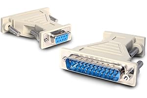 StarTech.com Cavo Adattatore Seriale DB9 a DB25, F/M