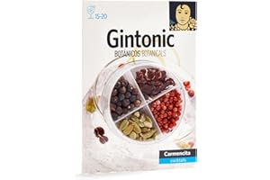 Carmencita Gin Botanicals and Infusions Kit - Gin Spices with Juniper, Cardamom, Pink Peppercorn and Hibiscus Blend, Craft Your Own Artisanal G&T with Natural Spices and Flowers - 16g