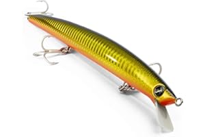 Seaspin MOMMOTTI 180 Lip SF Artificial per la Pesca in Mare, ET-GLD, 180 mm