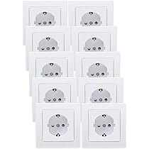 Lichtschalter Aufkleber Set - 4 Stück Schalter Beschriftung Selbstklebend