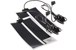 liuer 2PCS Tappetino Riscaldante per Rettili Animali Domestici Mat Tappetino Riscaldante Terrario con Regolatore di Temperatura per Tartaruga,Serpenti,Lucertola,Geco,Ragno (7W)