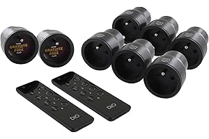 DiO Connected Home Kit 8 prises nano On/Off + 2 télécommandes 4 canaux - DiO 1.0