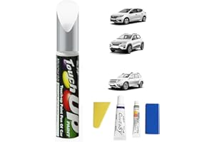 Treesiche Ausbesserungsfarbe für Dacia und Renault, Lackstift Auto, Autokratzer Reparaturmittel Autolack Reparatur für Autos Reparaturwerkzeug, Arktis-Weiß（369）